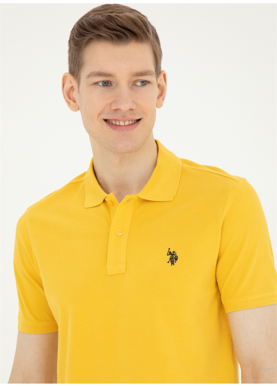 U.S. Polo Assn. Polo Yaka Safran Erkek T-Shirt GTP04IY024_0