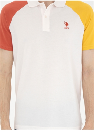 U.S. Polo Assn. Ekru Erkek Regular Fit Polo T-Shirt GARDNER_4