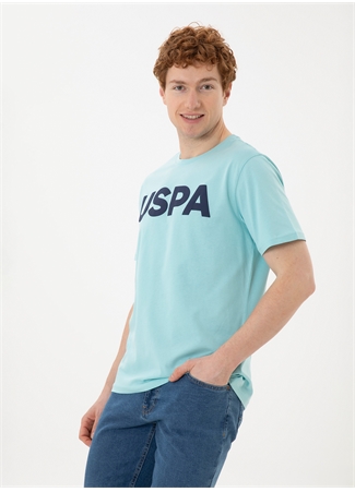 U.S. Polo Assn. Bisiklet Yaka Yeşil Erkek T-Shirt GEARTIY024_4