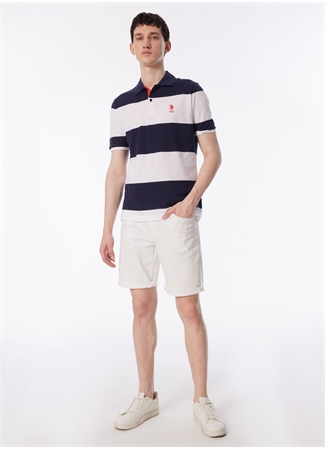 U.S. Polo Assn. Lacivert Erkek Regular Fit Polo T-Shirt GIMLE_2