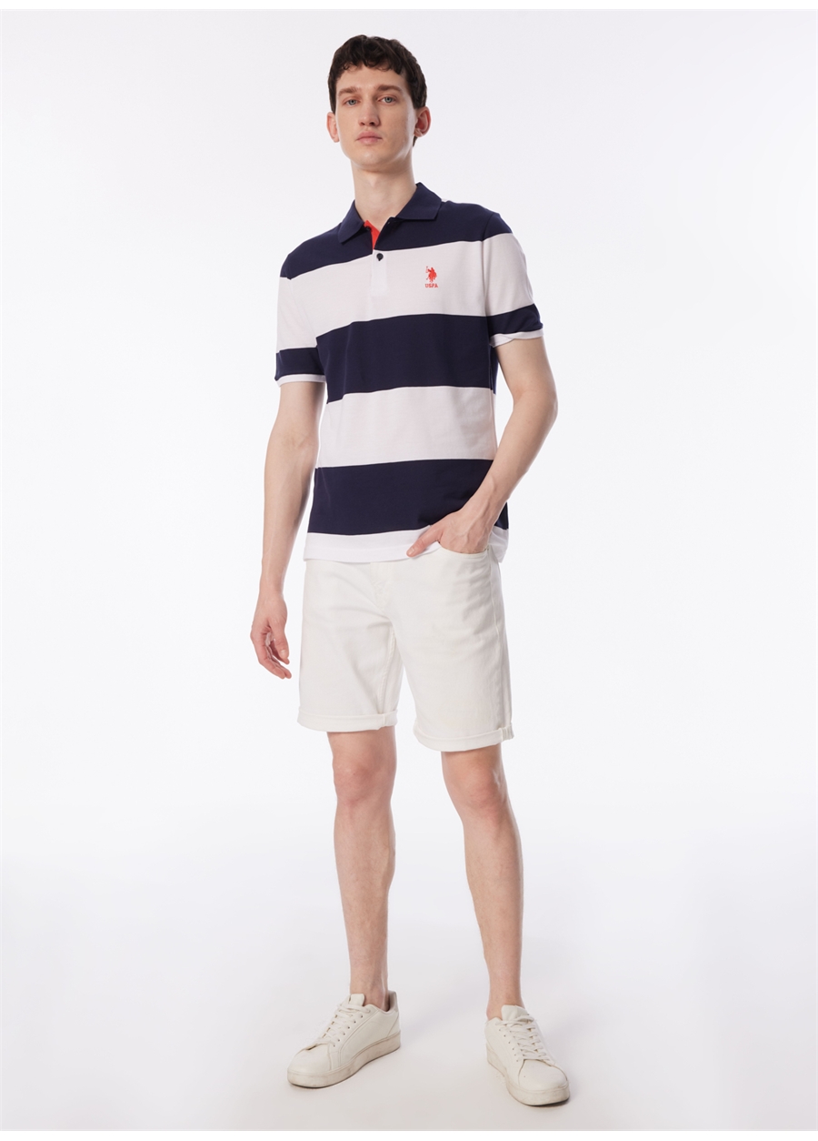 U.S. Polo Assn. Lacivert Erkek Regular Fit Polo T-Shirt GIMLE_2