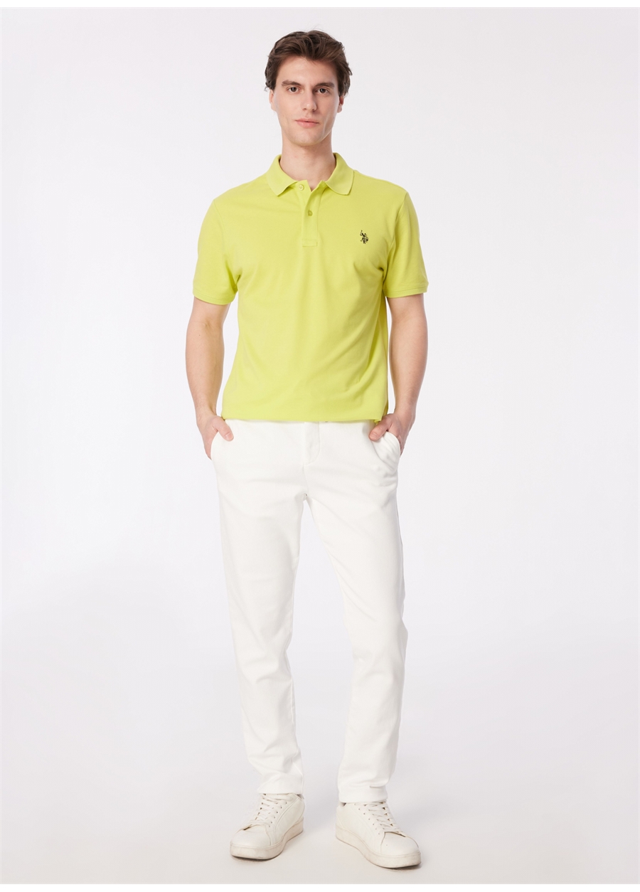 U.S. Polo Assn. Fıstık Erkek Slim Fit Polo T-Shirt GTP04IY024_1