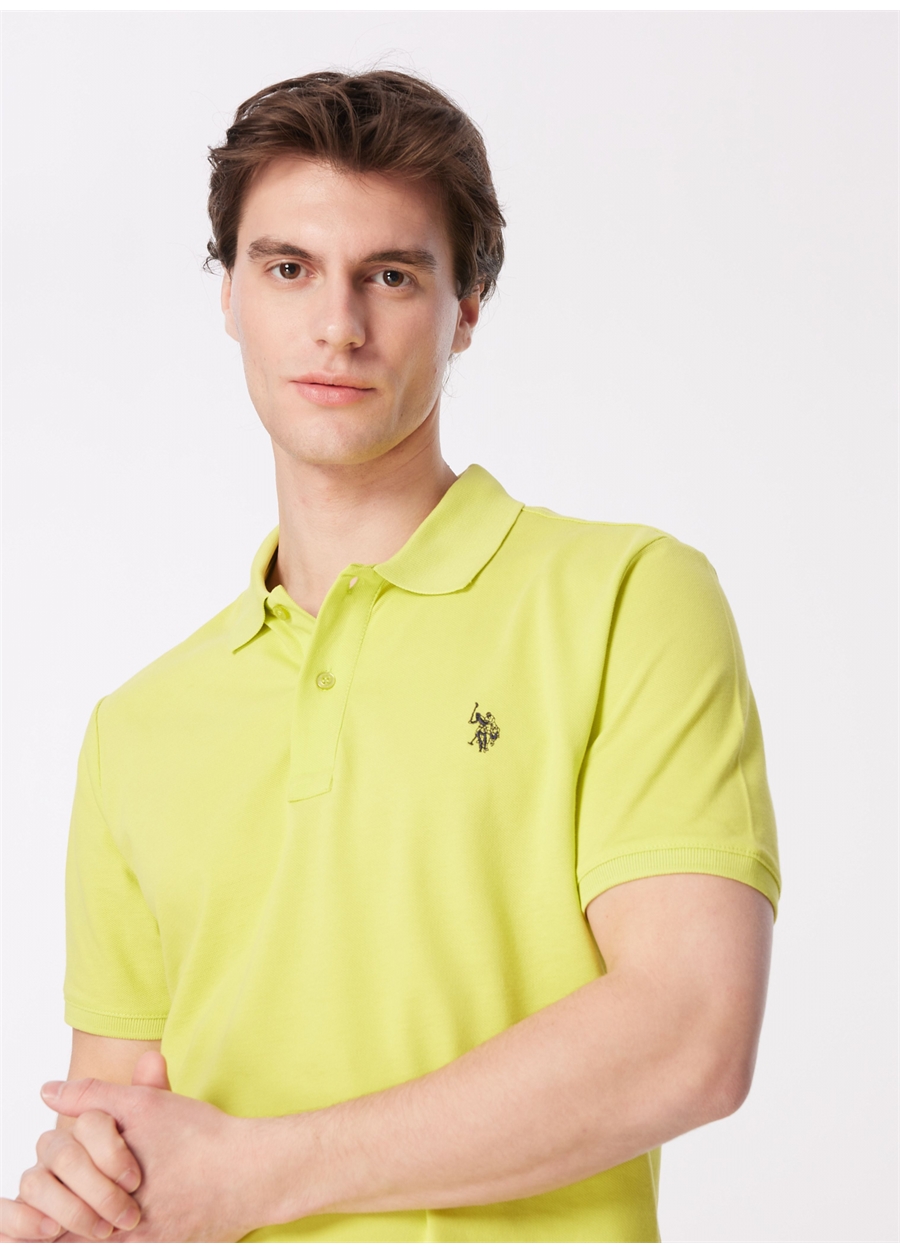 U.S. Polo Assn. Fıstık Erkek Slim Fit Polo T-Shirt GTP04IY024_2