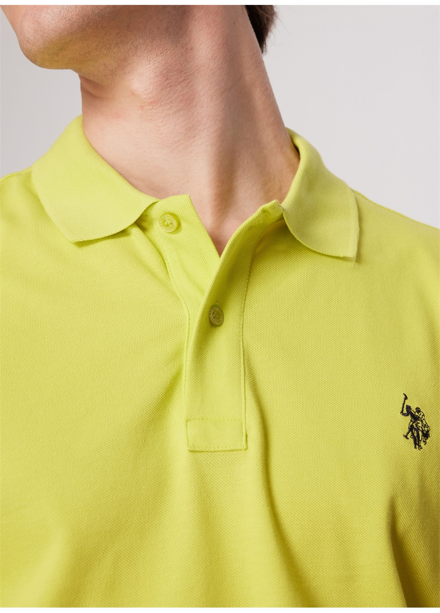 U.S. Polo Assn. Fıstık Erkek Slim Fit Polo T-Shirt GTP04IY024_3