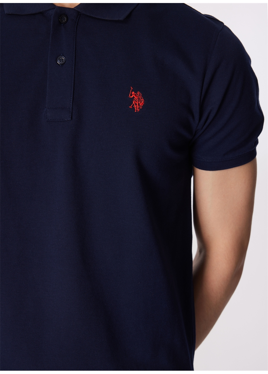 U.S. Polo Assn. Polo Yaka Lacivert Erkek T-Shirt GTP04IY024_3