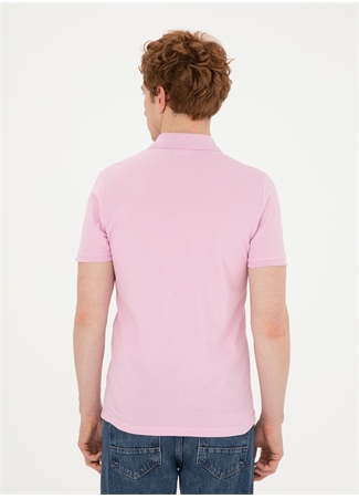 U.S. Polo Assn. Pembe Erkek Slim Fit T-Shirt GTP04IY024_4