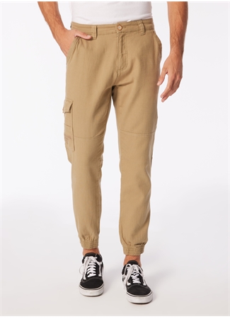 U.S. Polo Assn. Normal Bel Normal Paça Jogger Haki Erkek Pantolon JOGGER24Y_1