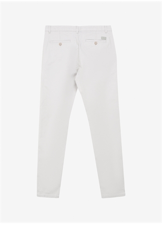 U.S. Polo Assn. Normal Bel Normal Paça Slim Fit Açık Gri Erkek Pantolon KENLY_1