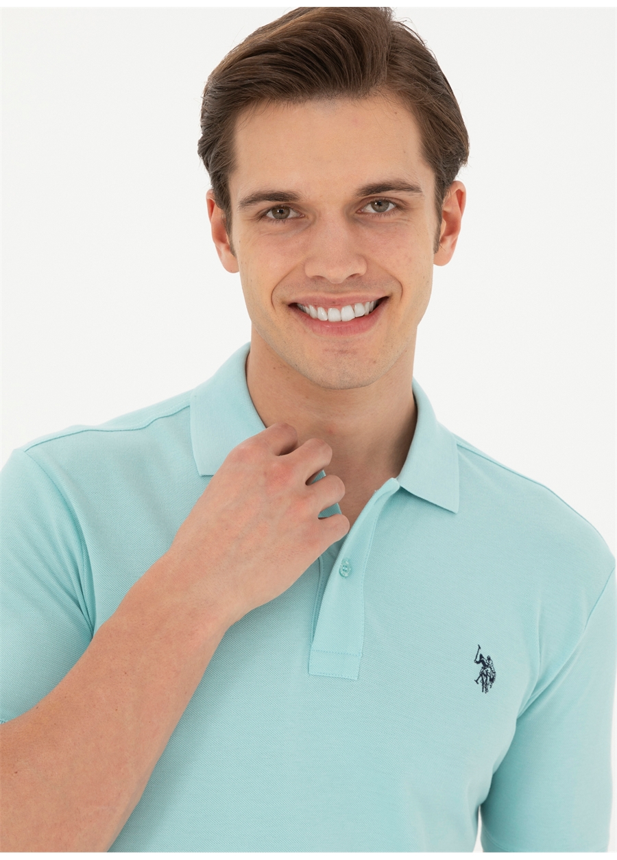 U.S. Polo Assn. Polo Yaka Yeşil Erkek T-Shirt GTP04IY024_1