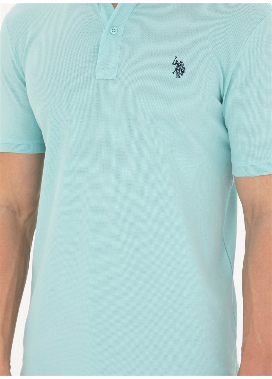 U.S. Polo Assn. Polo Yaka Yeşil Erkek T-Shirt GTP04IY024_5