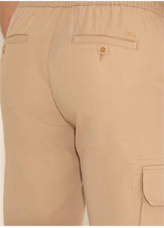 U.S. Polo Assn. Normal Bel Normal Paça Regular Fit Kum Erkek Pantolon ITALOS_5