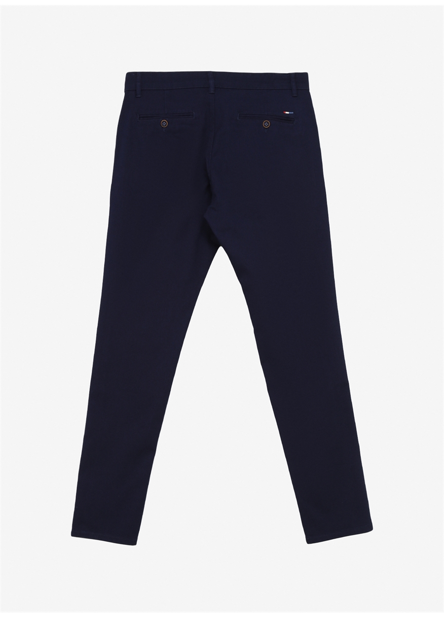 U.S. Polo Assn. Normal Bel Normal Paça Slim Fit Lacivert Erkek Pantolon LUIS24Y_1