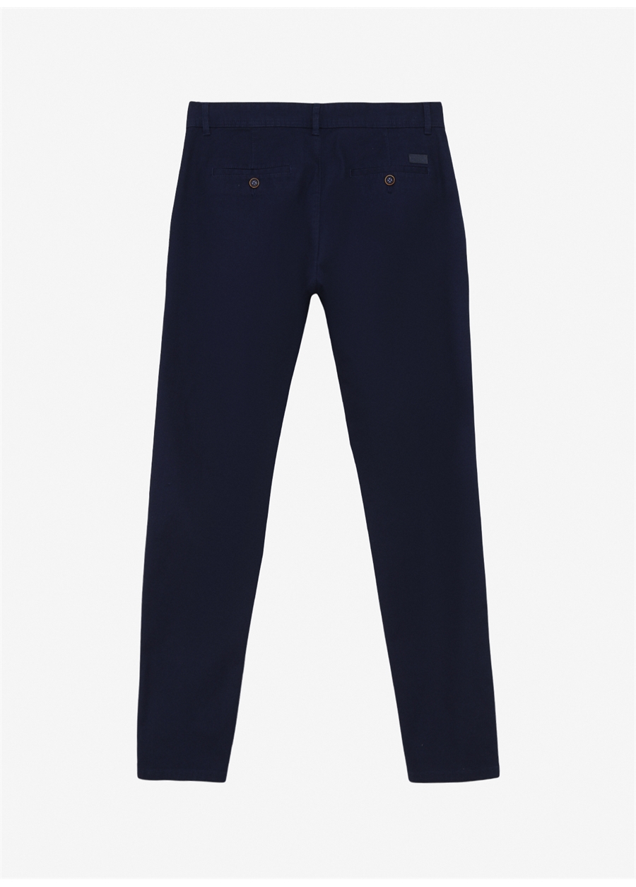 U.S. Polo Assn. Normal Bel Normal Paça Slim Fit Lacivert Erkek Pantolon KENLY_1