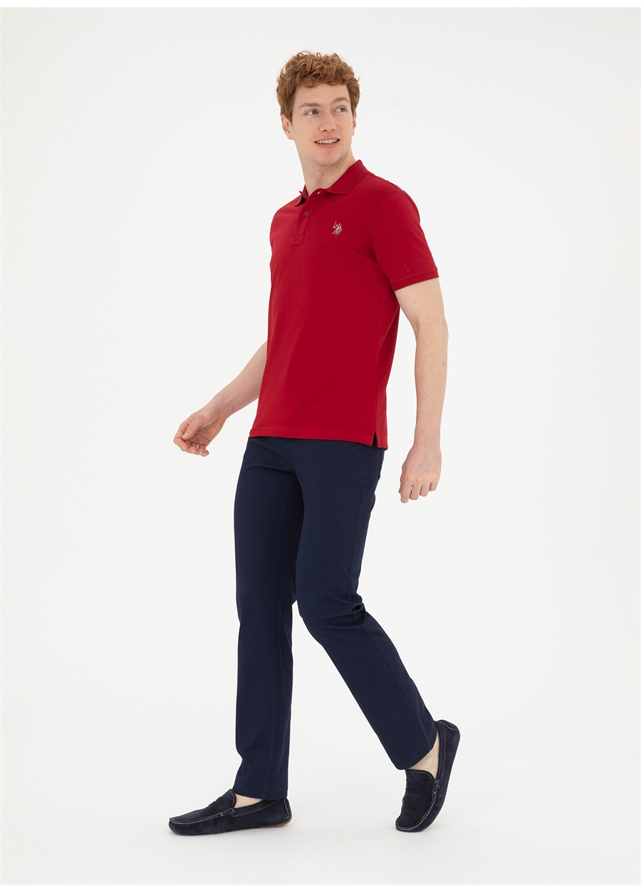 U.S. Polo Assn. Normal Bel Normal Paça Regular Fit Lacivert Erkek Pantolon MICHES-REG_2