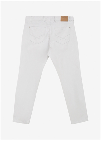 U.S. Polo Assn. Normal Bel Normal Paça Slim Fit Açık Gri Erkek Pantolon MICHES-Z_1