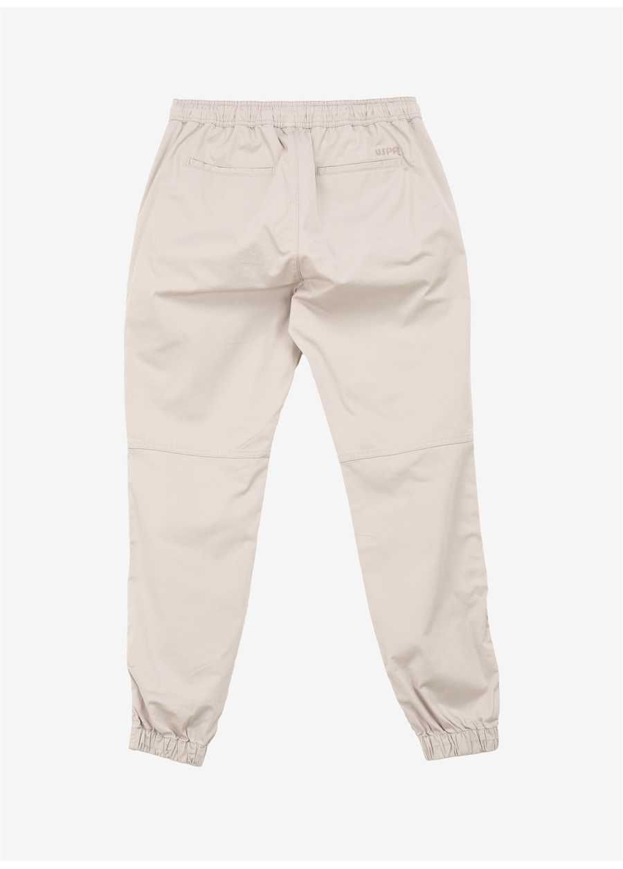 U.S. Polo Assn. Normal Bel Normal Paça Jogger Taş Erkek Pantolon NUEVA_1