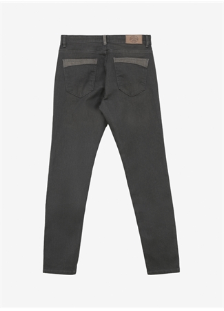 U.S. Polo Assn. Normal Bel Normal Paça Slim Fit Bej Erkek Denim Pantolon PARKER24Y-BEJ_1