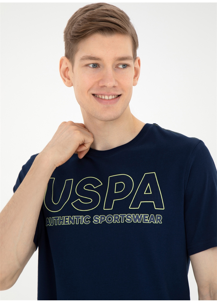 U.S. Polo Assn. Polo Yaka Lacivert Erkek T-Shirt SELIZIY024