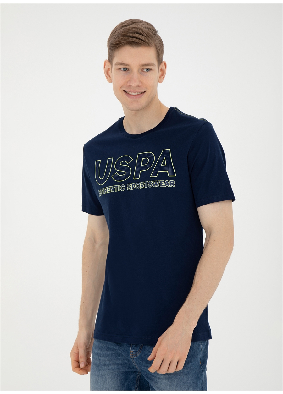 U.S. Polo Assn. Polo Yaka Lacivert Erkek T-Shirt SELIZIY024_1