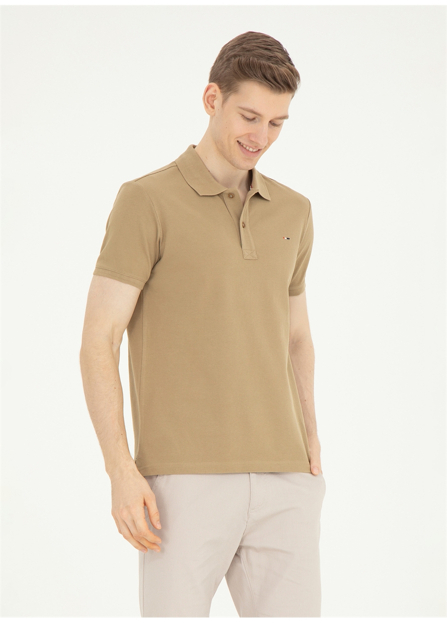 U.S. Polo Assn. Haki Erkek Slim Fit T-Shirt SEBAHIY024_1