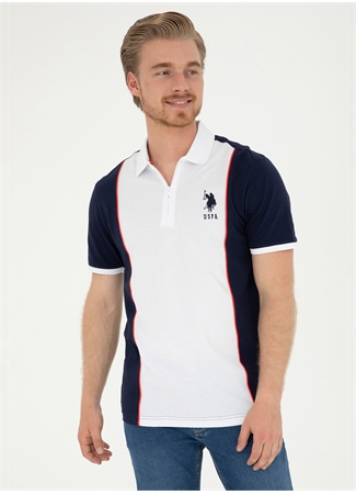 U.S. Polo Assn. Polo Yaka Lacivert Erkek T-Shirt T-GALENA