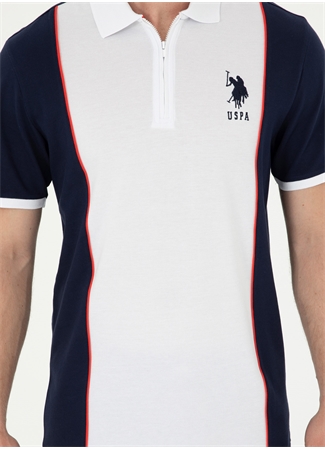 U.S. Polo Assn. Polo Yaka Lacivert Erkek T-Shirt T-GALENA_5