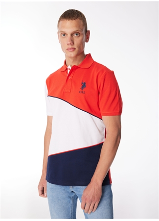 U.S. Polo Assn. Kırmızı Erkek Regular Fit T-Shirt T-ITSIF