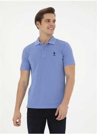 U.S. Polo Assn. Koyu Mavi Erkek Slim Fit T-Shirt TP04IY024