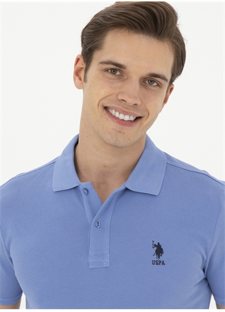 U.S. Polo Assn. Koyu Mavi Erkek Slim Fit T-Shirt TP04IY024_1