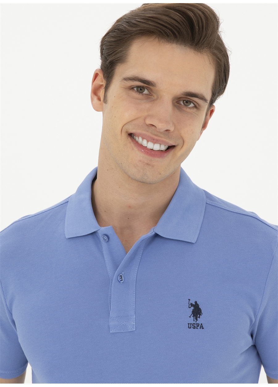 U.S. Polo Assn. Koyu Mavi Erkek Slim Fit T-Shirt TP04IY024_1