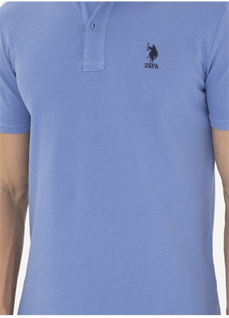 U.S. Polo Assn. Koyu Mavi Erkek Slim Fit T-Shirt TP04IY024_5