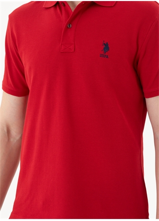 U.S. Polo Assn. Kırmızı Erkek Slim Fit T-Shirt TP04IY024_5