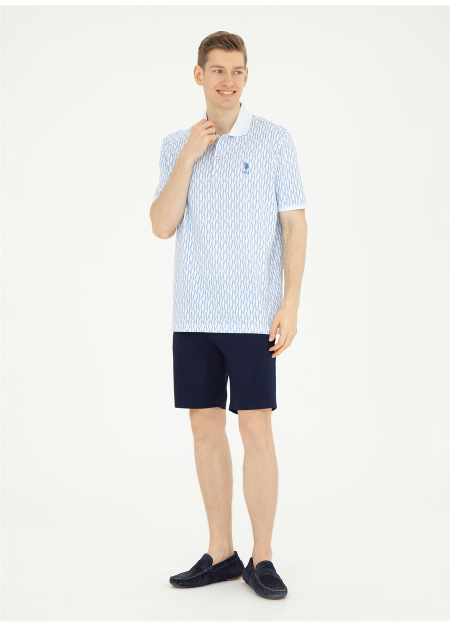 U.S. Polo Assn. Koyu Mavi Erkek Regular Fit T-Shirt VINOS_2