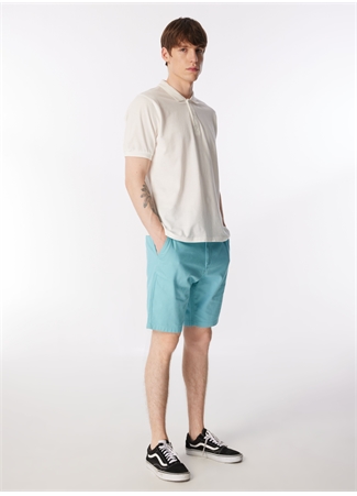 U.S. Polo Assn. Normal Bel Regular Fit Mint Erkek Bermuda Şort DESTA24Y