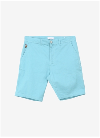 U.S. Polo Assn. Normal Bel Regular Fit Mint Erkek Bermuda Şort DESTA24Y_5