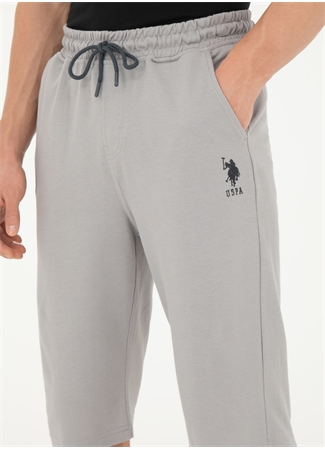 U.S. Polo Assn. Koyu Gri Erkek Sweat Şort MARKOIY024_4