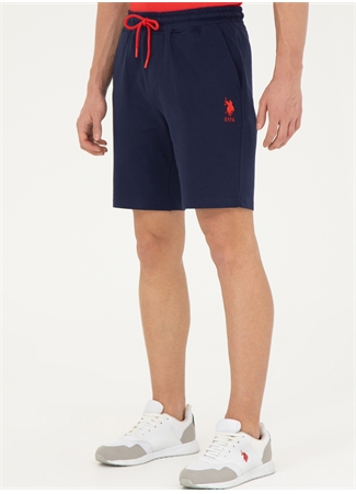 U.S. Polo Assn. Lacivert Erkek Sweat Şort PARMEIY024