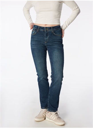 Lee Cooper SUSIE TOM COOPER Geniş Paça Straight Koyu Antrasit Kadın Denim Pantolon 242 LCF 121022_2