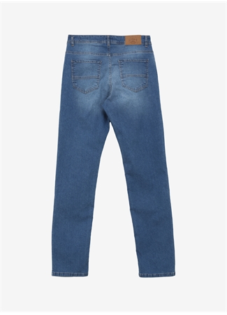 U.S. Polo Assn. Normal Bel Normal Paça Straight Mavi Erkek Denim Pantolon ALEJANDRA-U_1