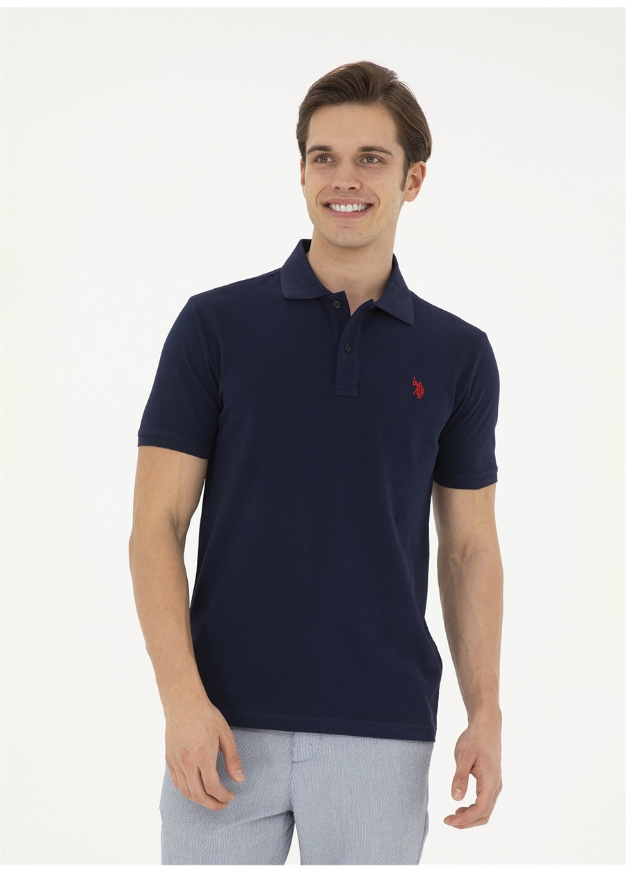 U.S. Polo Assn. Lacivert Erkek Slim Fit T-Shirt GTP04IY024_0