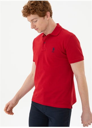 U.S. Polo Assn. Polo Yaka Kırmızı Erkek T-Shirt TP04IY024_0