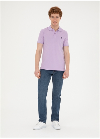 U.S. Polo Assn. Lila Erkek Polo T-Shirt GTP04IY024_3