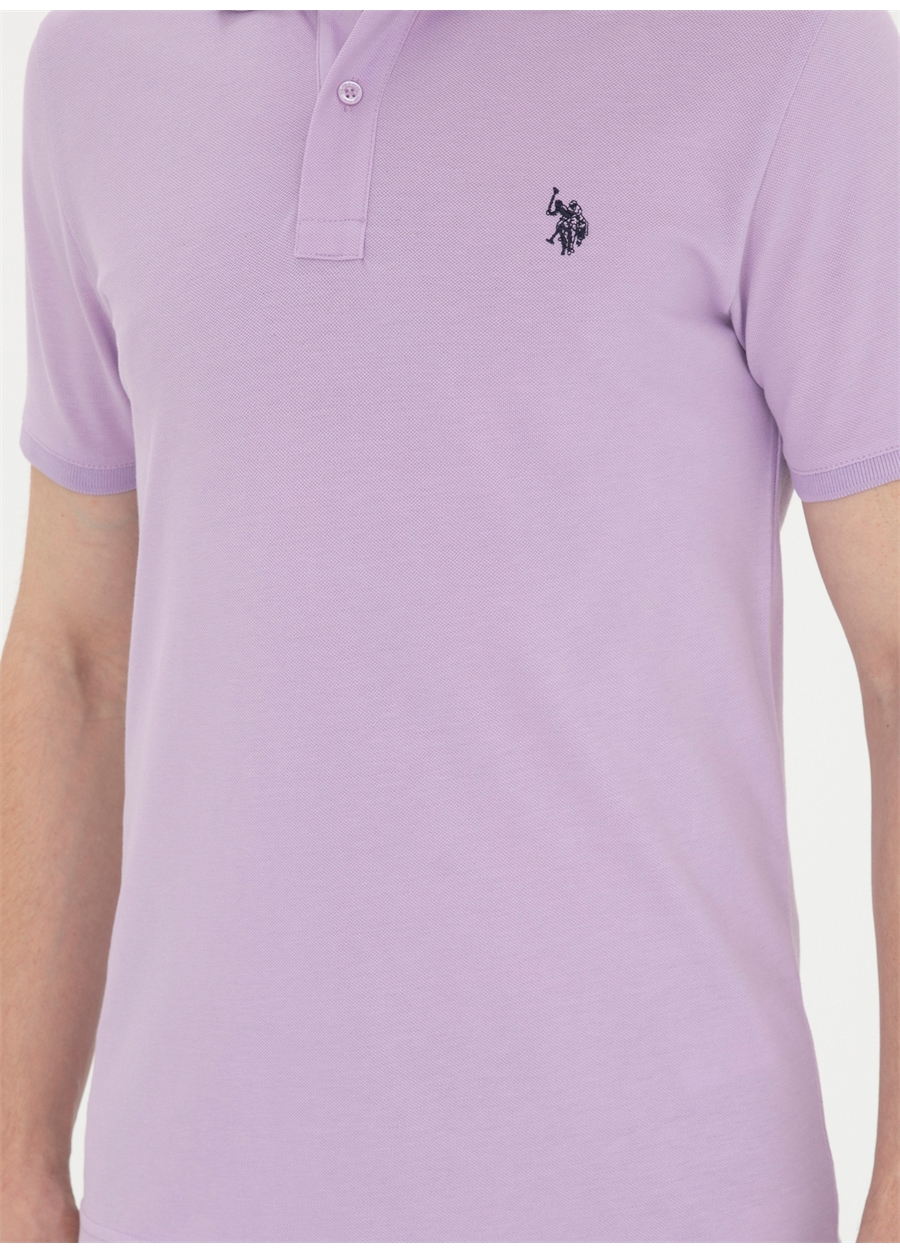 U.S. Polo Assn. Lila Erkek Polo T-Shirt GTP04IY024_4