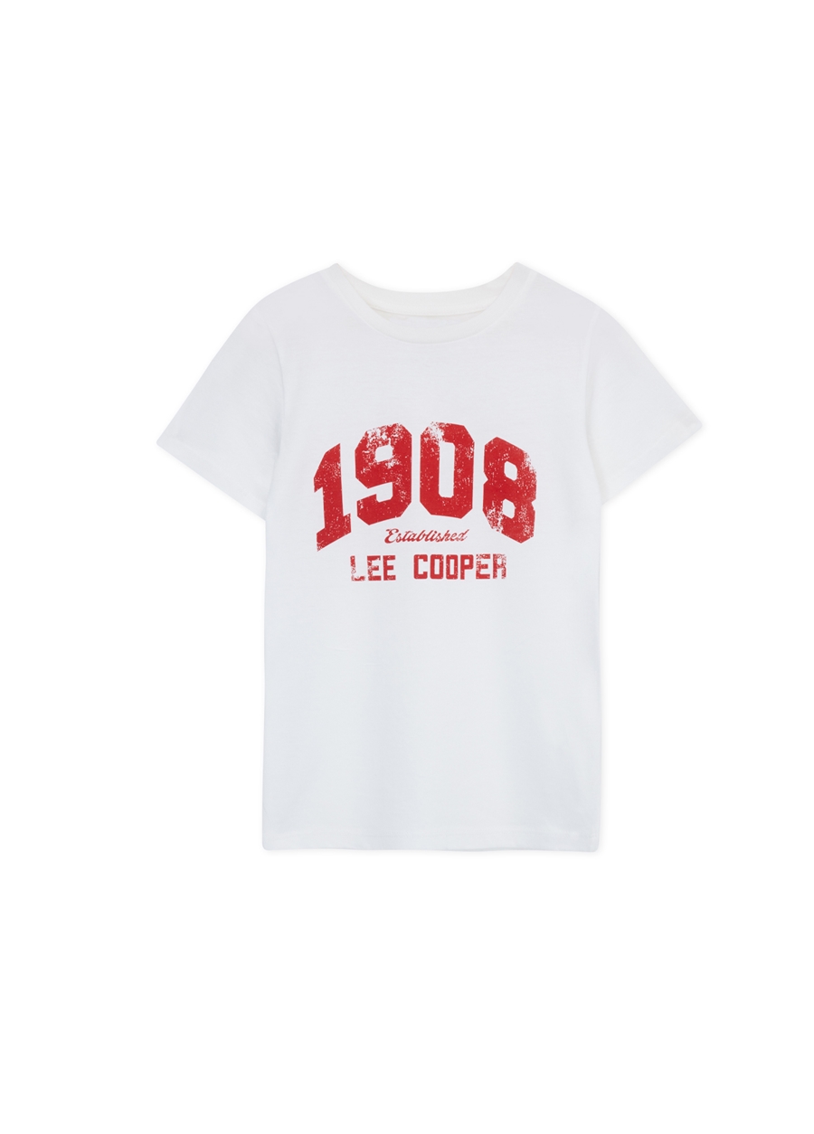 Lee Cooper Baskılı Hardal Erkek Çocuk T-Shirt 242 LCB 242003 LEGOS HARDAL