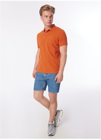 Superdry Düz Turuncu Erkek Polo T-Shirt M1110343A5EY_CLASSIC PIQUE POLO_1