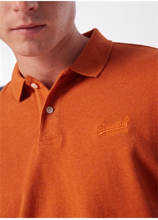 Superdry Düz Turuncu Erkek Polo T-Shirt M1110343A5EY_CLASSIC PIQUE POLO_3