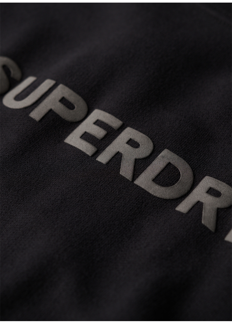 Superdry Bisiklet Yaka Siyah Erkek Sweatshırt M2013527A02A_LUXURY SPORT LOOSE FIT_2