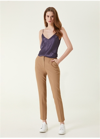 Network Normal Bel Skinny Fit Vizon Kadın Pantolon 1091201_0