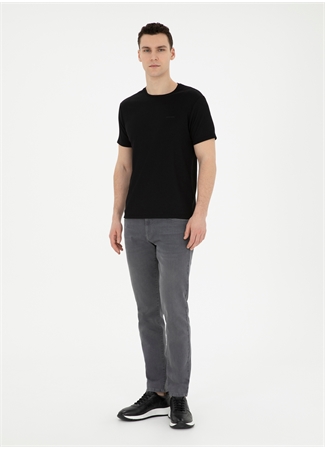 Pierre Cardin Normal Bel Normal Paça Slim Fit Gri Erkek Denim Pantolon TUGAN_2