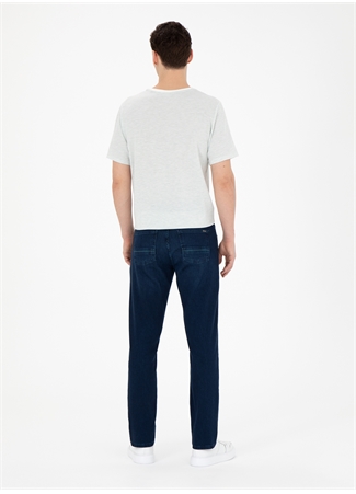 Pierre Cardin Normal Bel Normal Paça Straight Koyu Lacivert Erkek Denim Pantolon SIMON_4